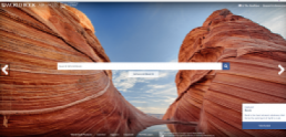Screenshot of World Book Advanced database homepage