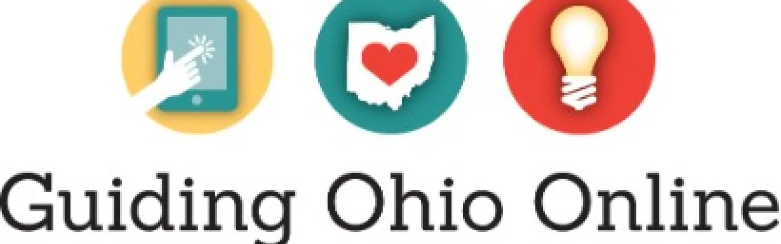 Guiding Ohio Online grant program logo.